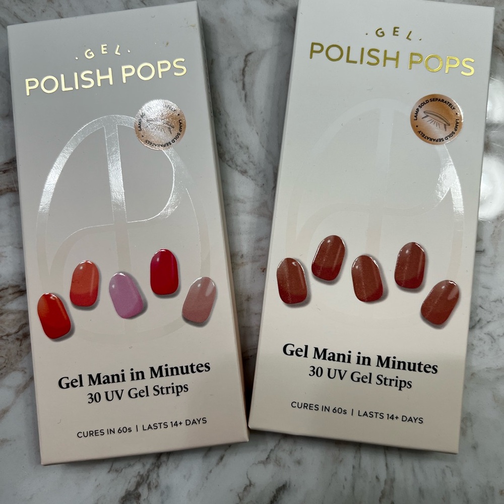 Gel Press-On Nails - Red and Pink Collection